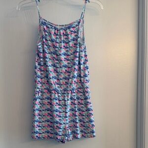 Vineyard Vines Girls Patterned Romper